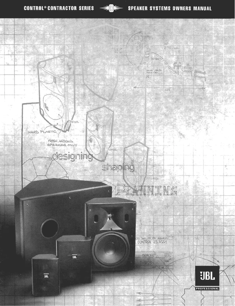 Page 1 of the manual User Manual JBL Control 31