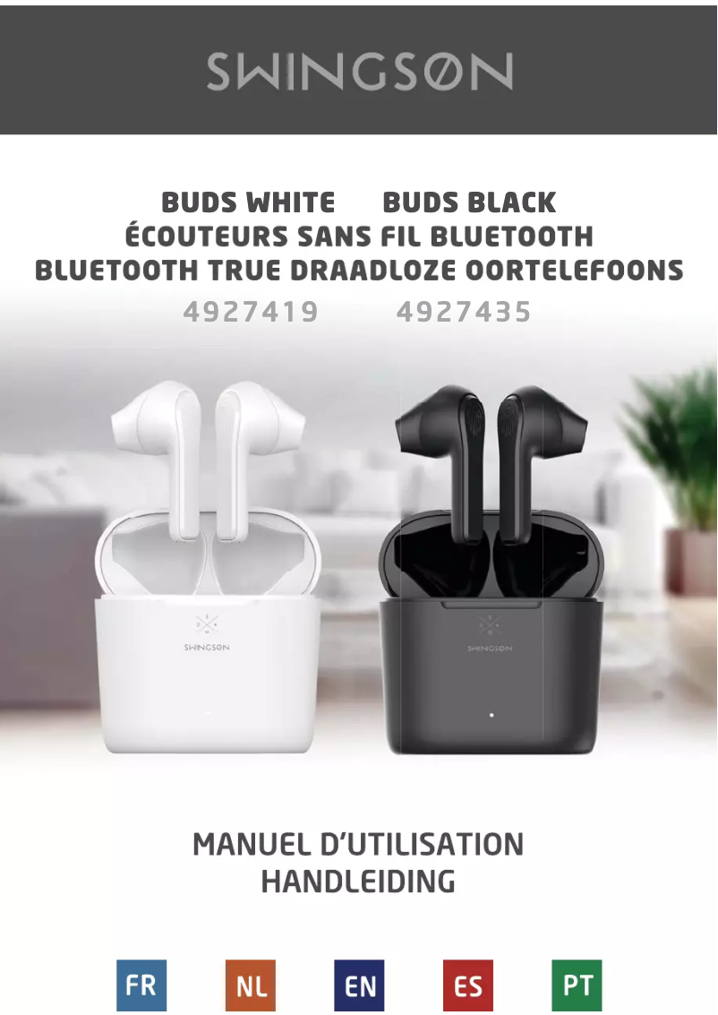 Page 1 of the manual User Manual Swingson Buds