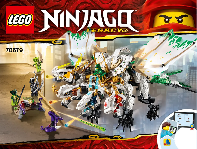 First page image of the manual for Ninjago 70679
