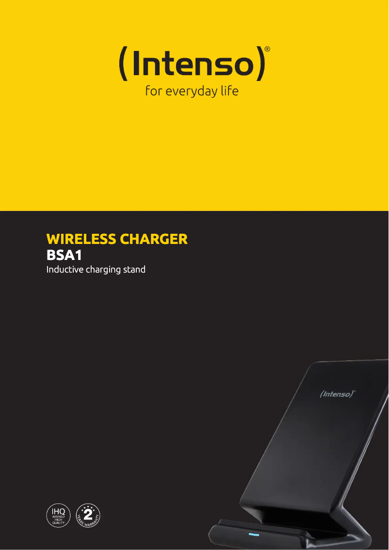 First page image of the manual for BSA1