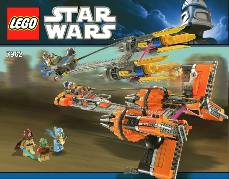 Page 1 of the manual User Manual Lego Anakin's & Sebulba's Podracers (TM)
