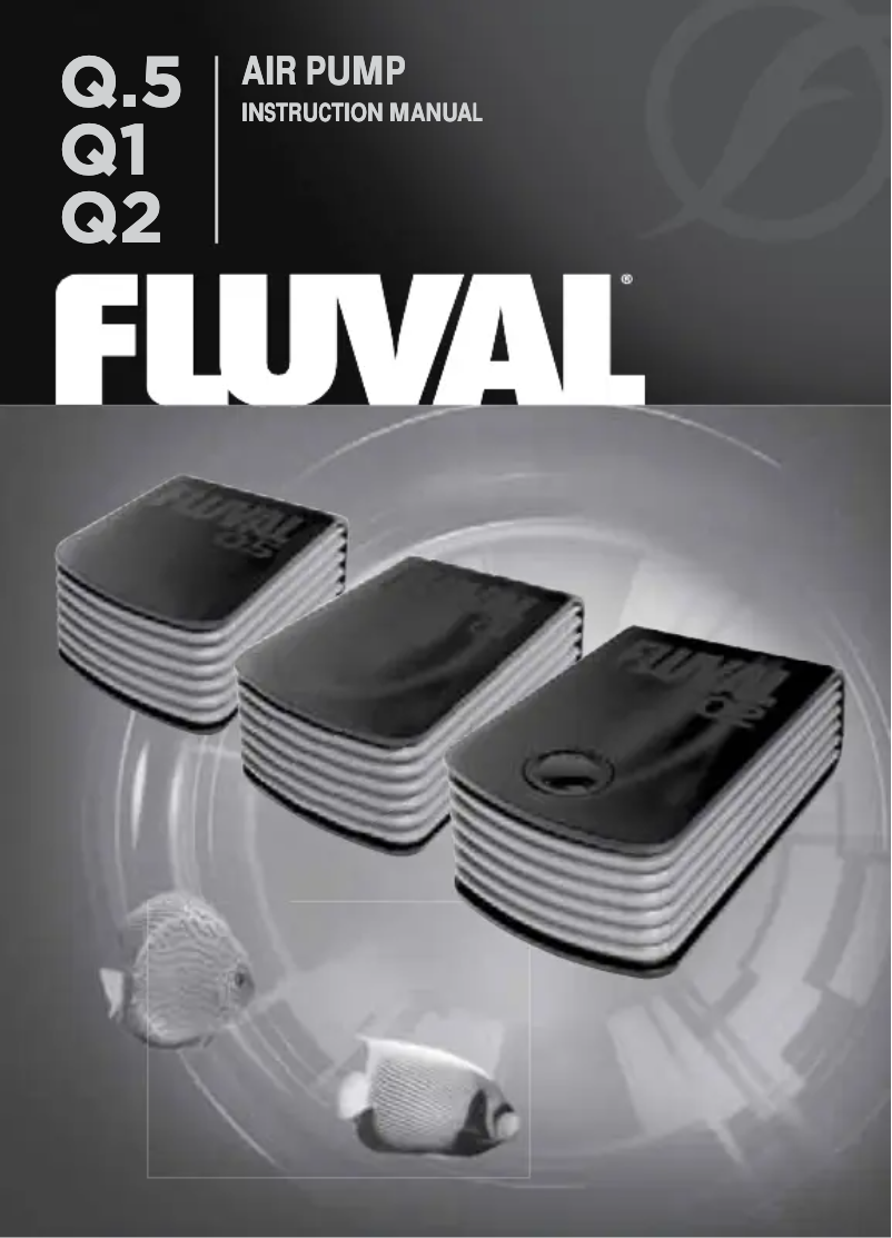 Page 1 of the manual User Manual Fluval Q1