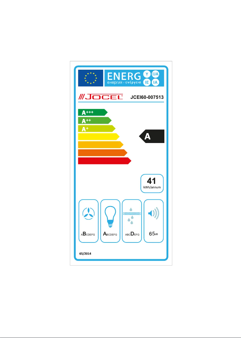 First page image of the manual for JCEI60-007513