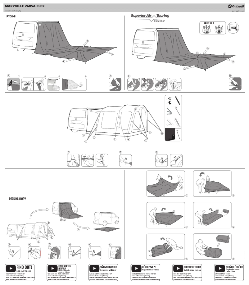 First page image of the manual for Maryville 260SA Flex