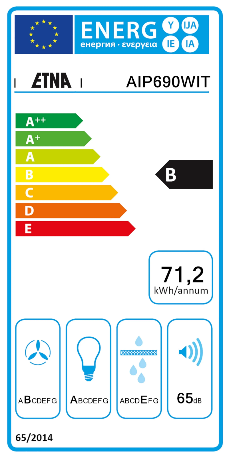 First page image of the manual for AIP690WIT