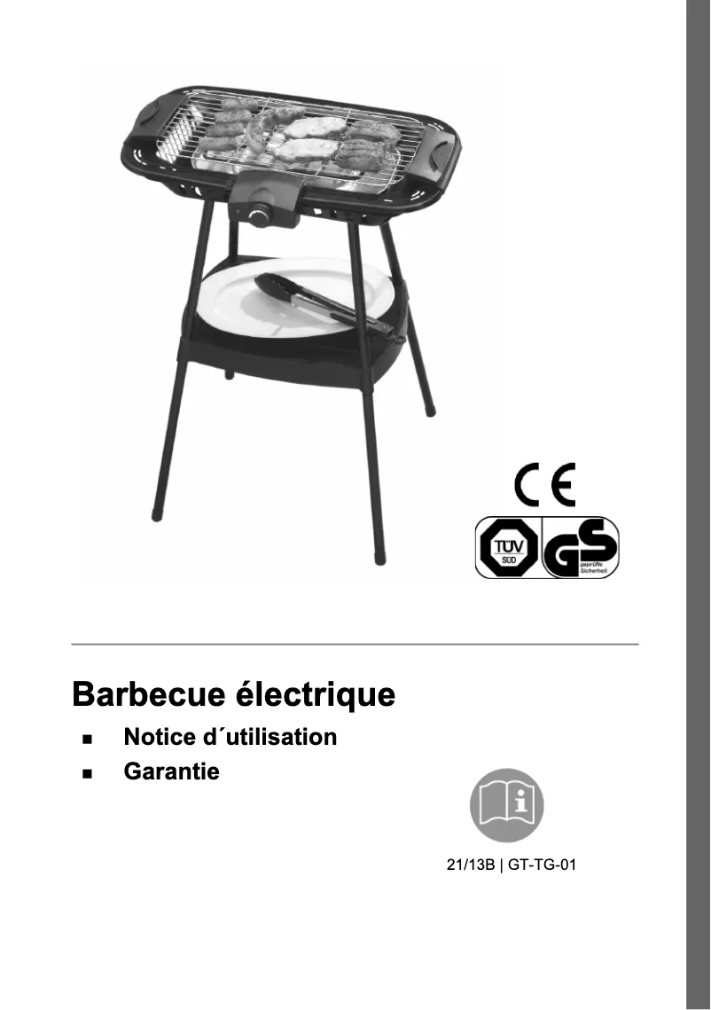 Page 1 of the manual User Manual Quigg GT-TG-01