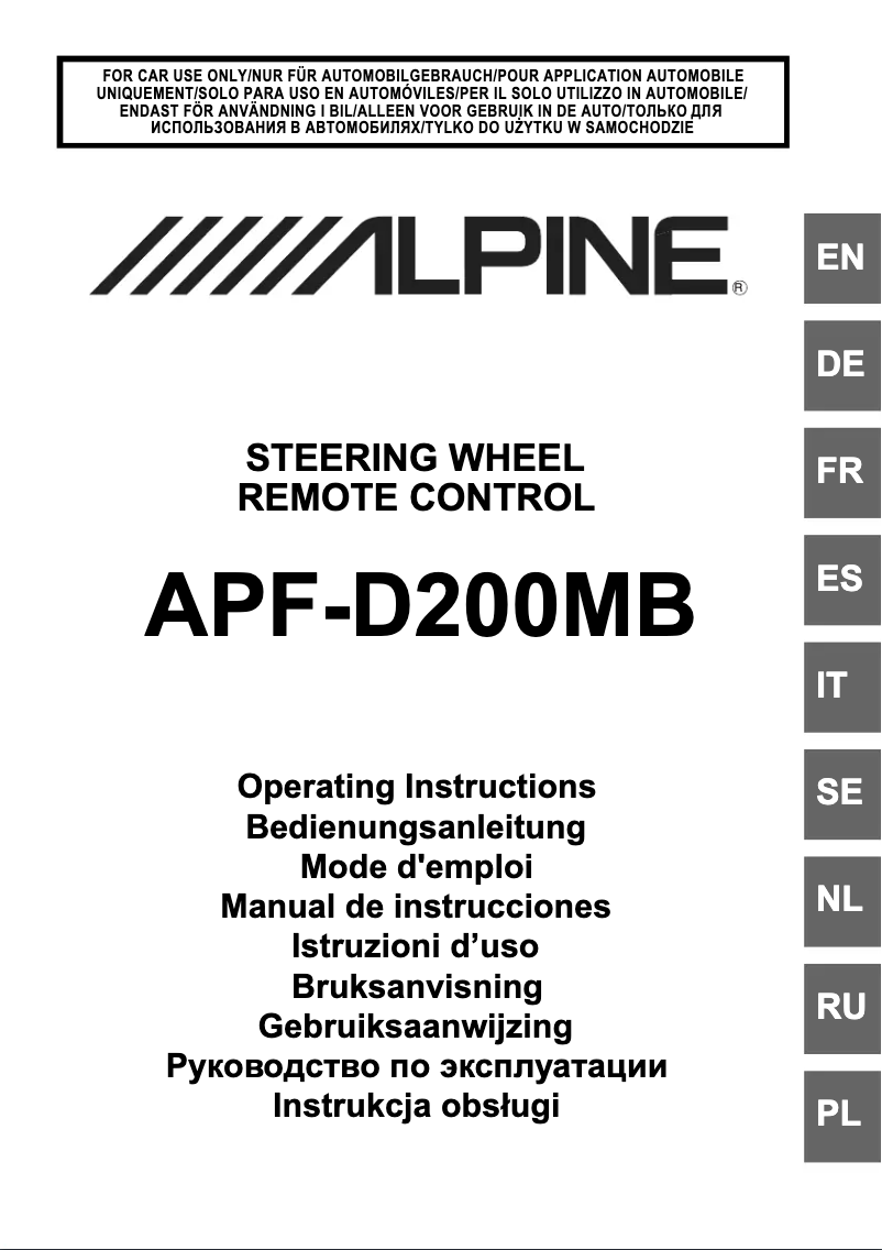 First page image of the manual for KIT-8MB