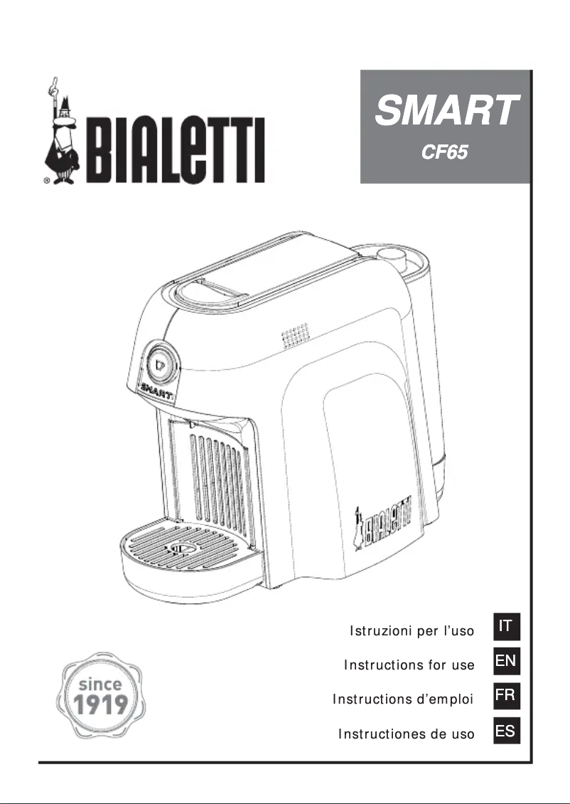 First page image of the manual for Smart CF65