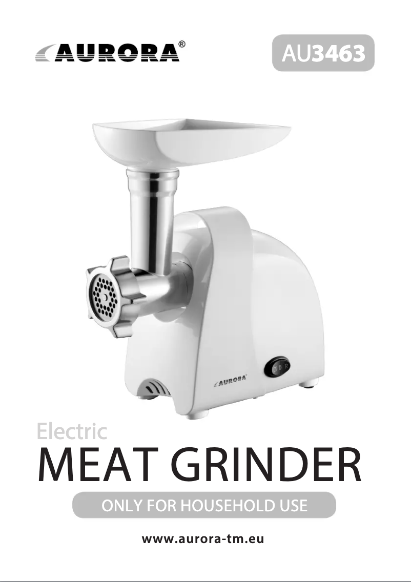 First page image of the manual for AU 3463