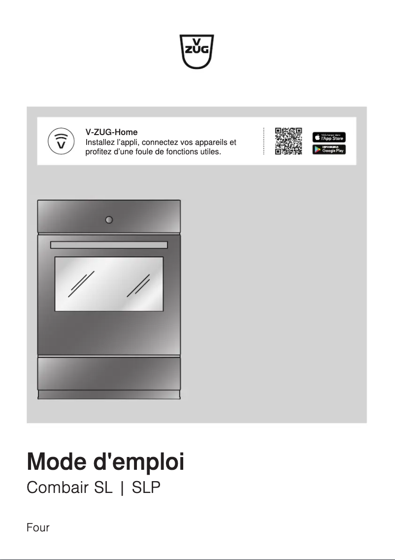 First page image of the manual for Combair SLP 60