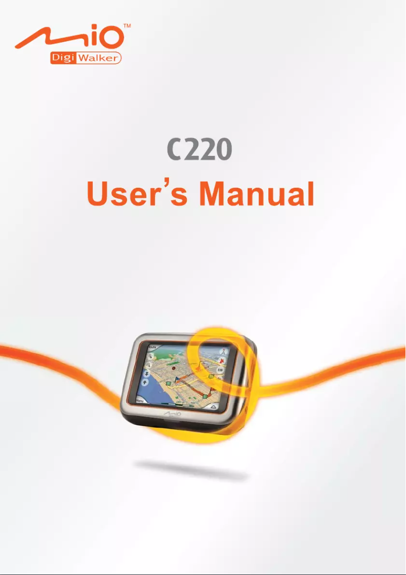 First page image of the manual for C220