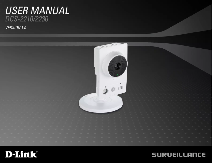 Page 1 of the manual User Manual D-Link DCS-2210L