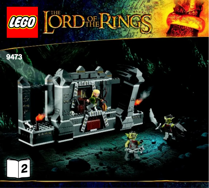 Page 1 of the manual User Manual Lego The Mines of Moria (TM)