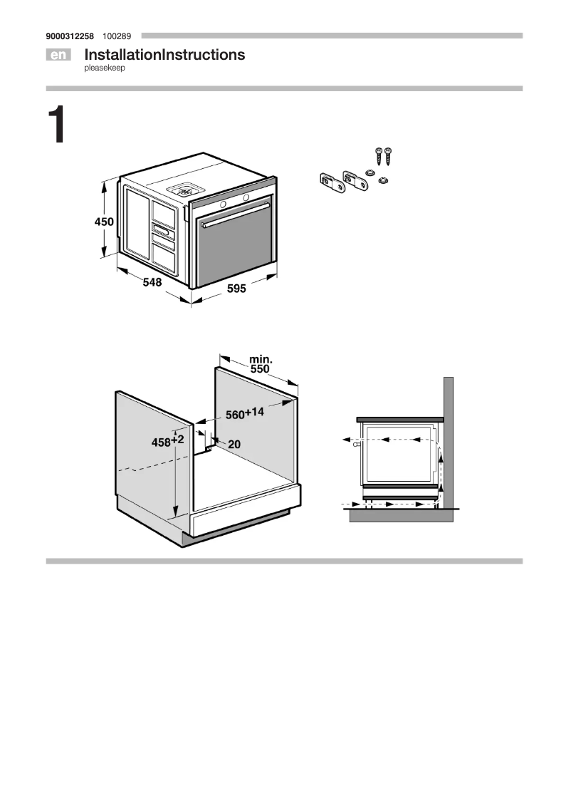 First page image of the manual for HB36P572B