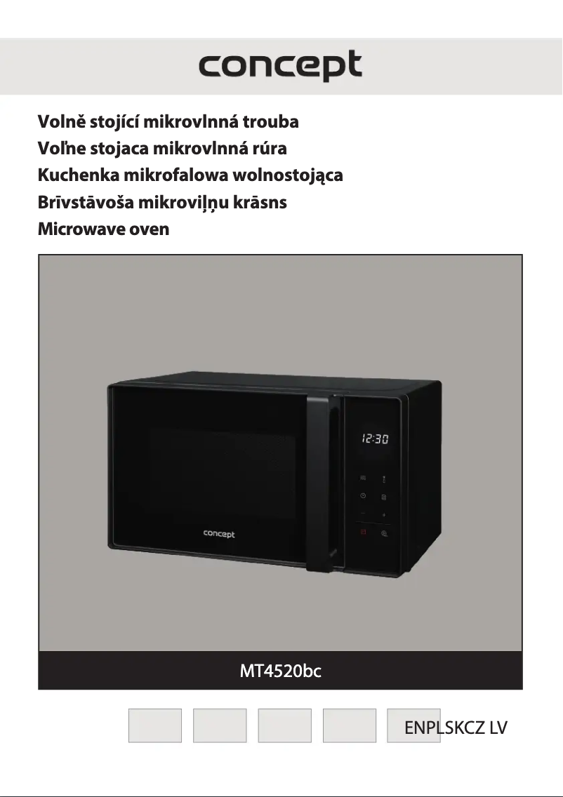 First page image of the manual for MT4520BC