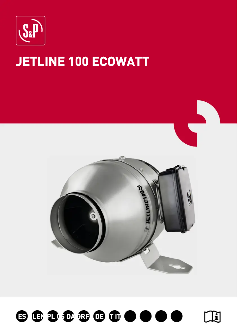 First page image of the manual for JETLINE ECOWATT