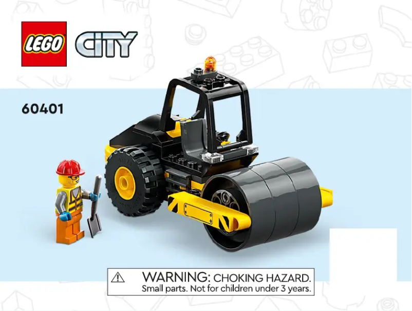 Page 1 of the manual User Manual Lego City 60401