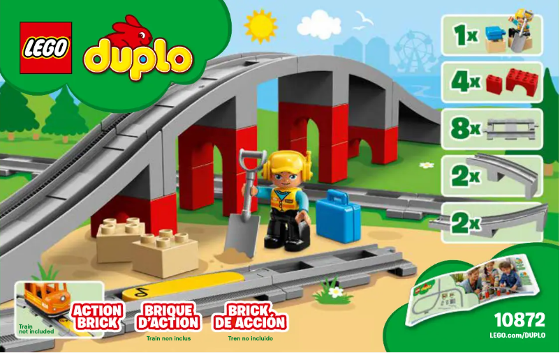 Page 1 of the manual User Manual Lego Duplo 10872