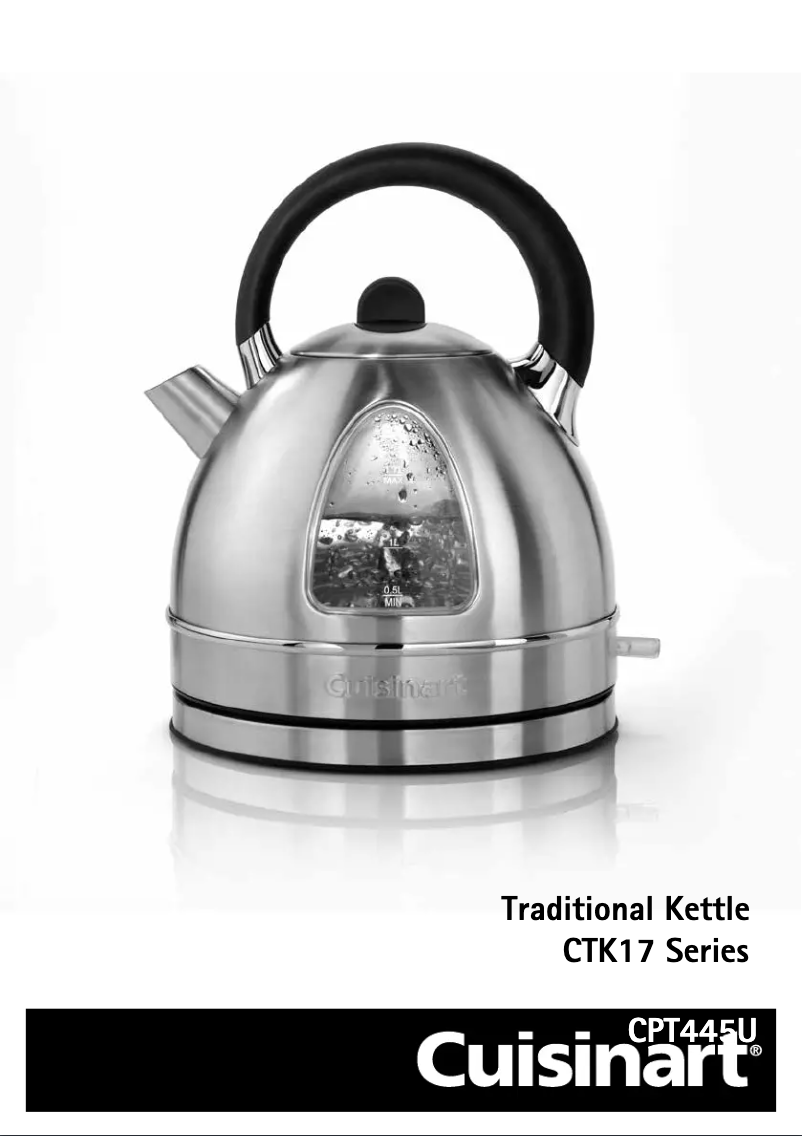 First page image of the manual for CTK17GU