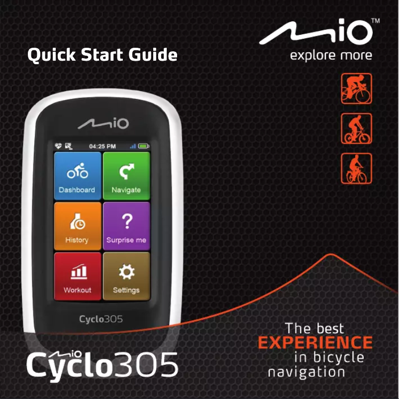 First page image of the manual for Cyclo 305