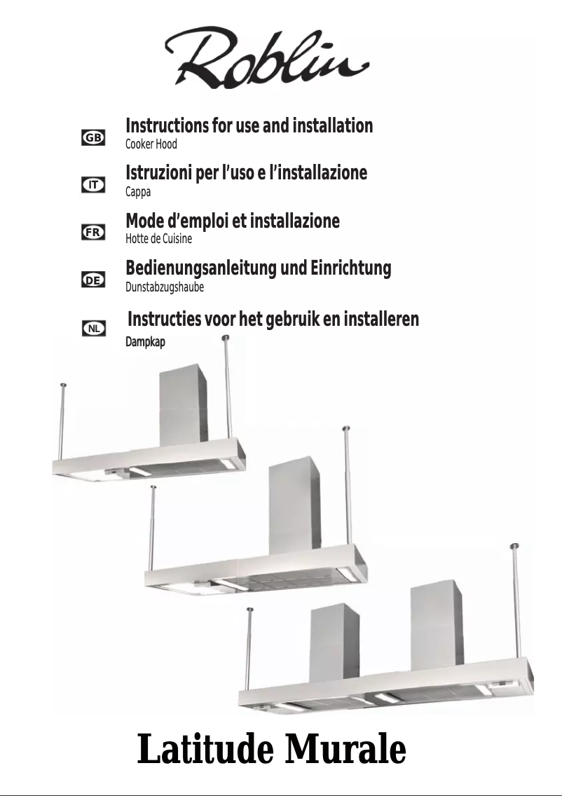 First page image of the manual for Latitude