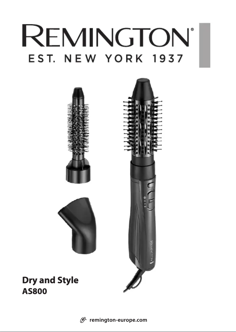 First page image of the manual for AS800