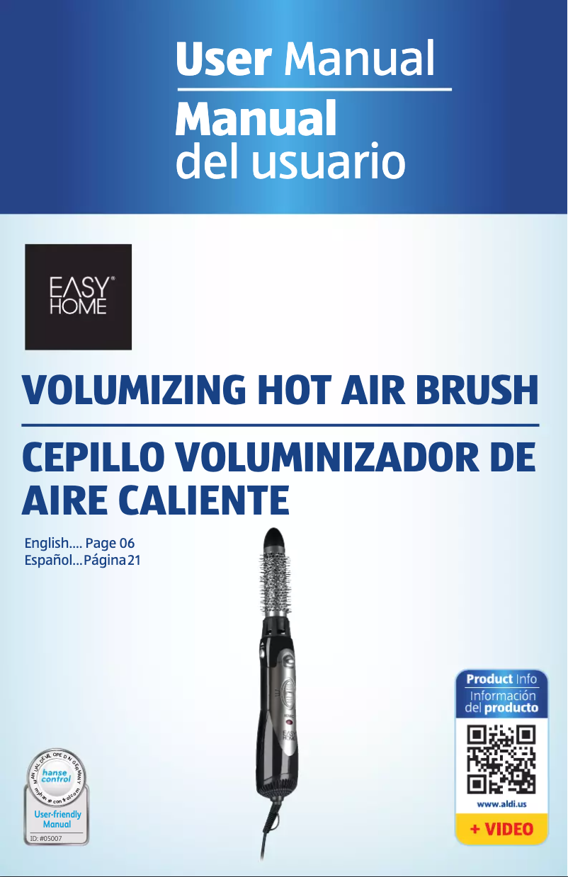 Page 1 of the manual User Manual Easy Home GT-HAB-03