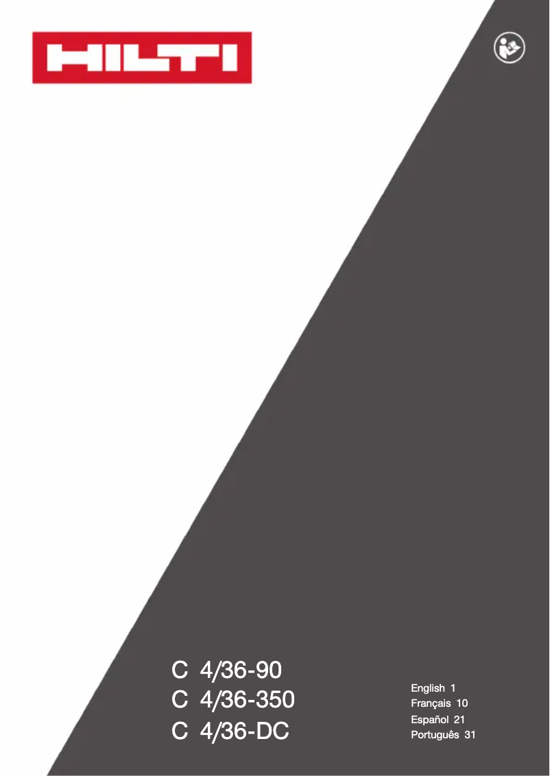 First page image of the manual for PLT 400-2