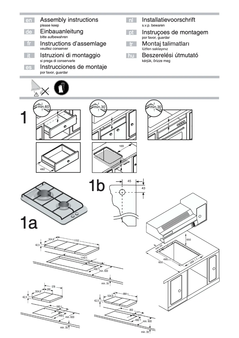 Page 1 of the manual User Manual Bosch PKT345E