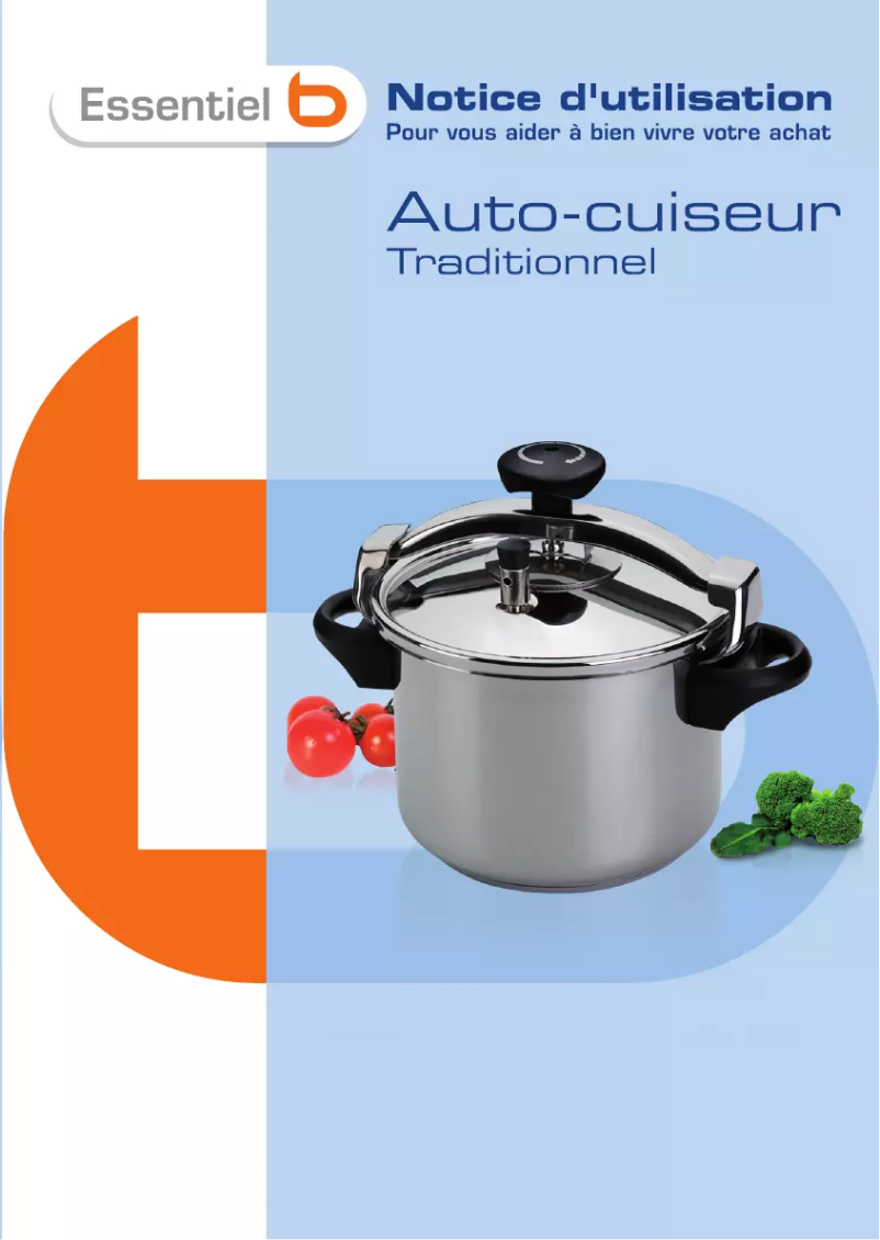 First page image of the manual for Traditionnel