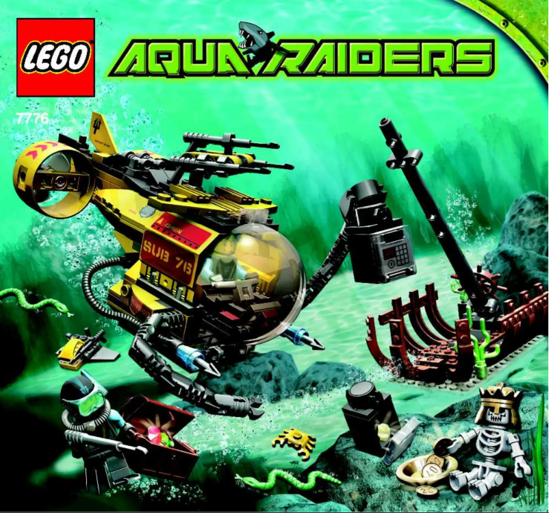 Page 1 of the manual User Manual Lego 7776