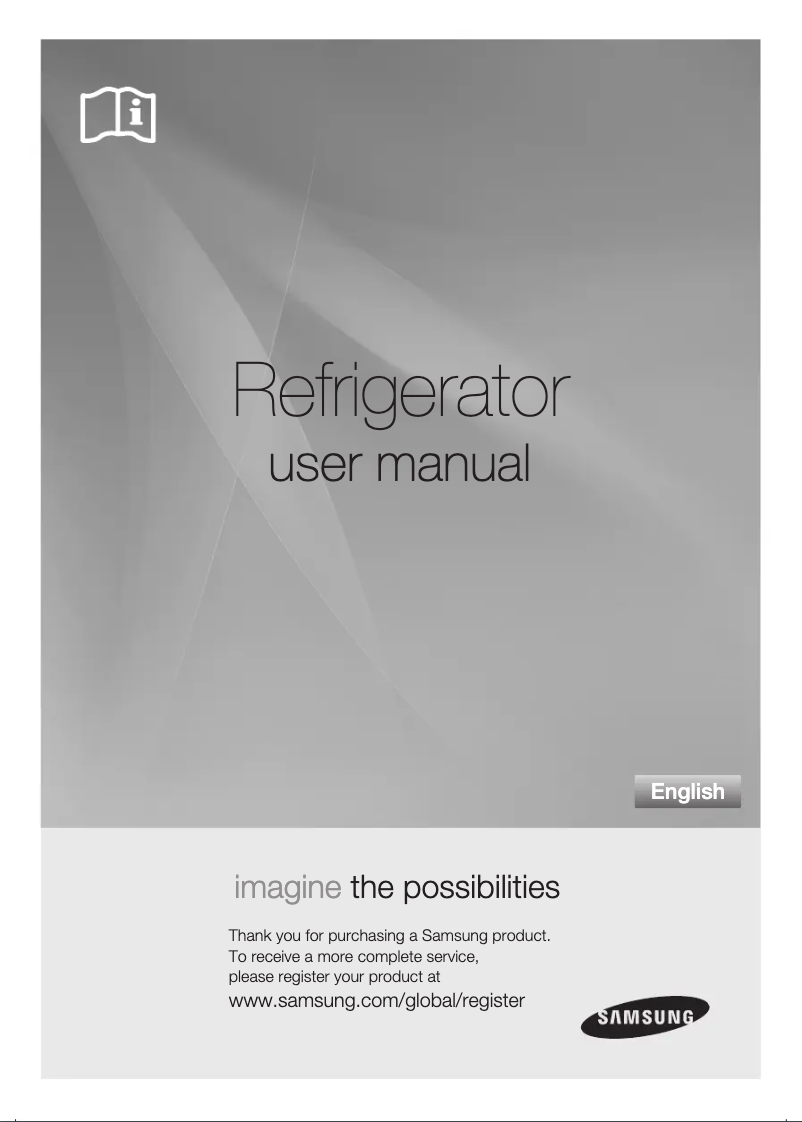Page 1 of the manual User Manual Samsung RSH1JBMH