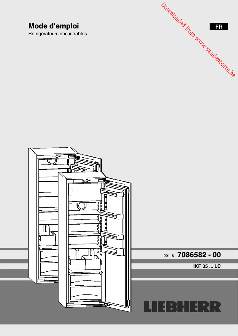 First page image of the manual for IKF 3514 Comfort