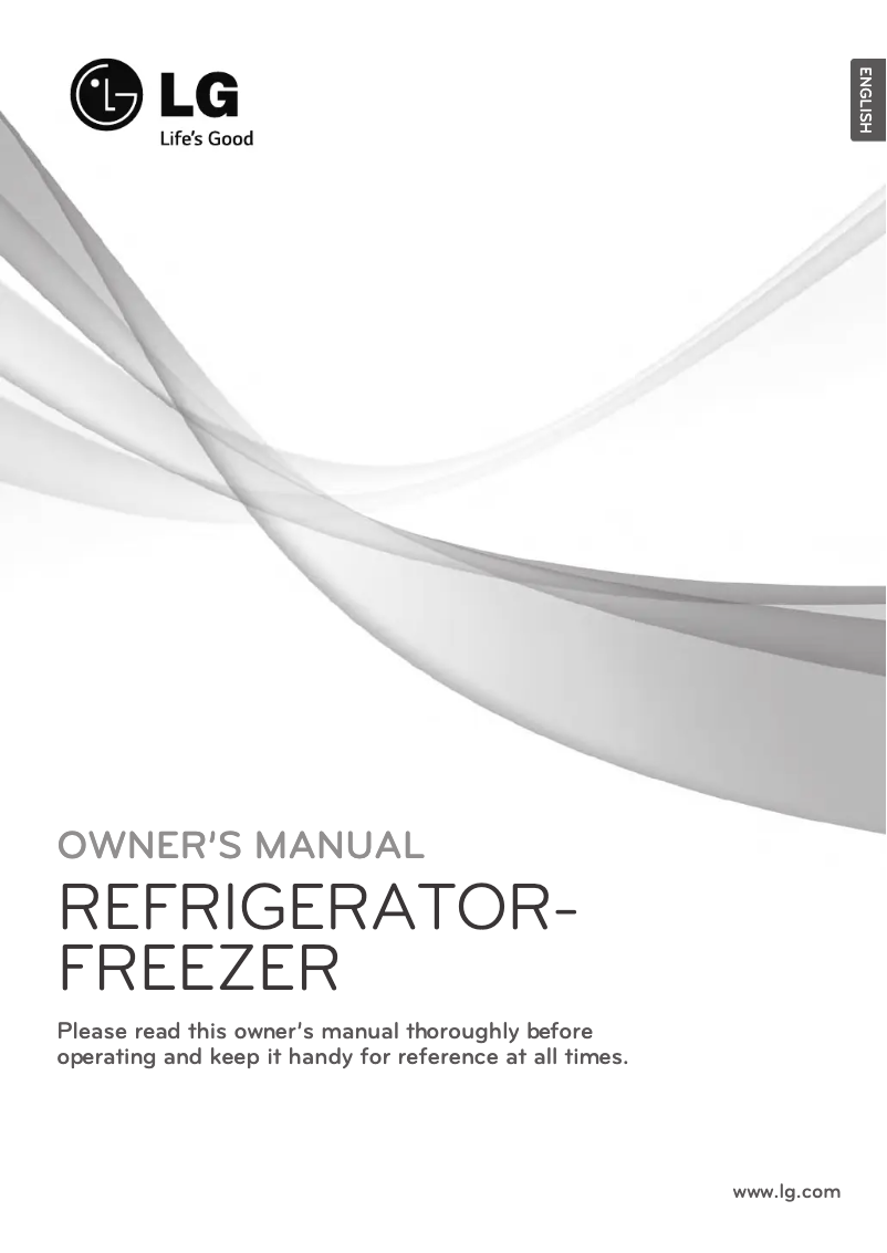 Page 1 of the manual User Manual LG GBB539NSQZB