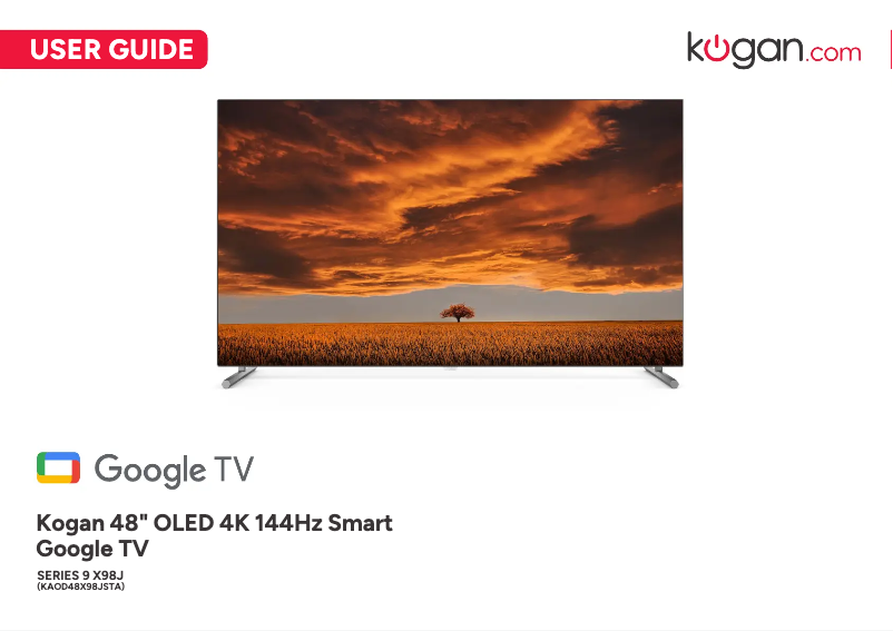 Image de la première page du manuel de l'appareil KAOD48X98JSTA