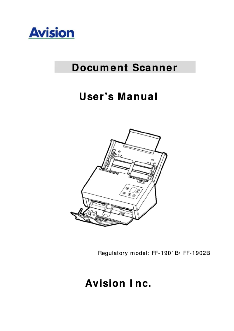 First page image of the manual for AD345WN