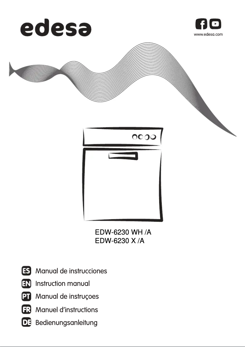 Page 1 of the manual User Manual Edesa EDW-6230 X