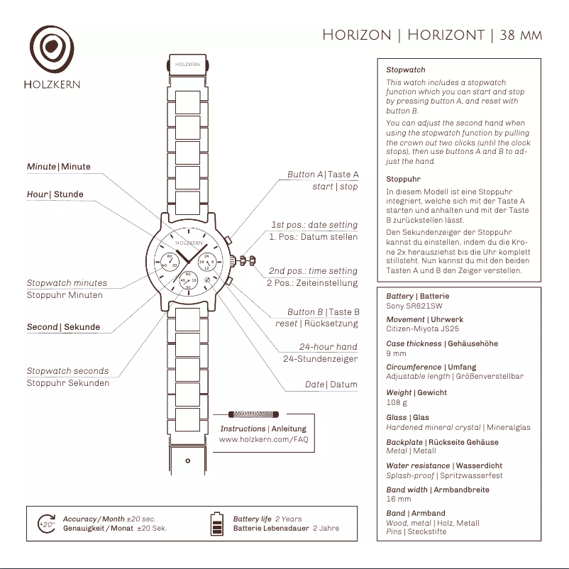 First page image of the manual for Cirrus