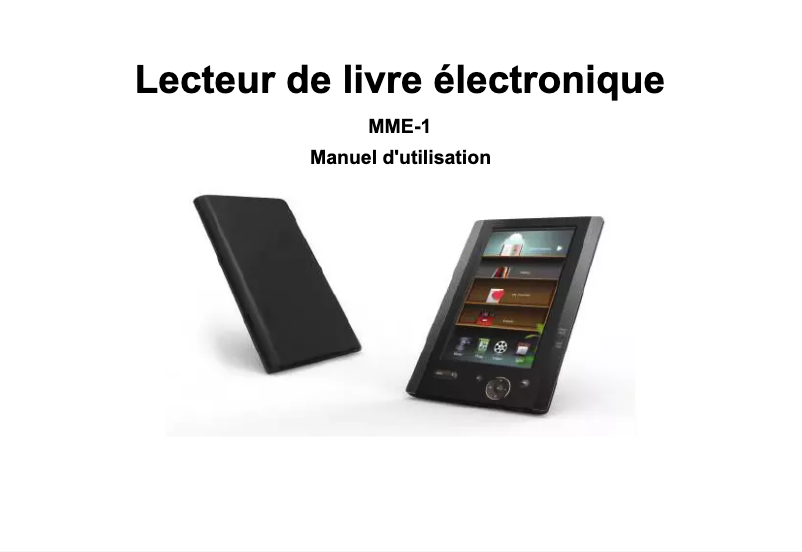 Page 1 of the manual User Manual Marquant MME-1