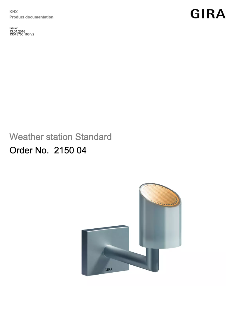 First page image of the manual for 215004