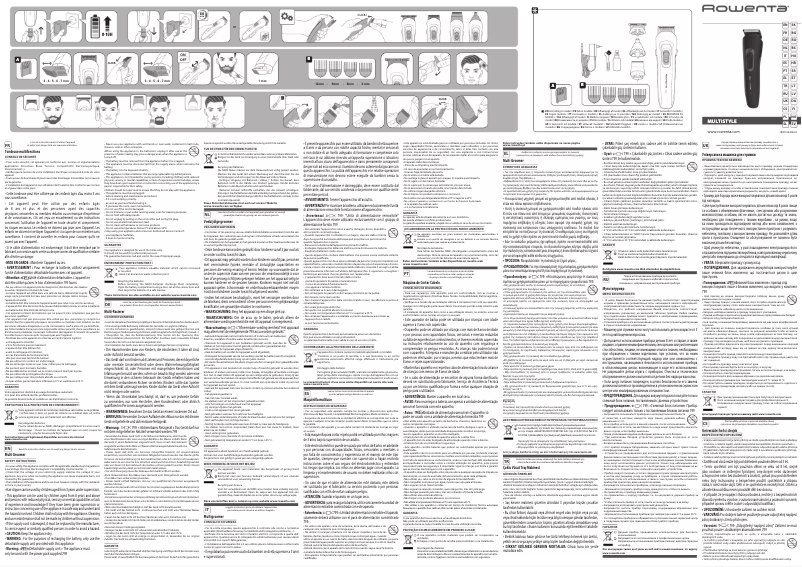 First page image of the manual for MultiStyle TN8960