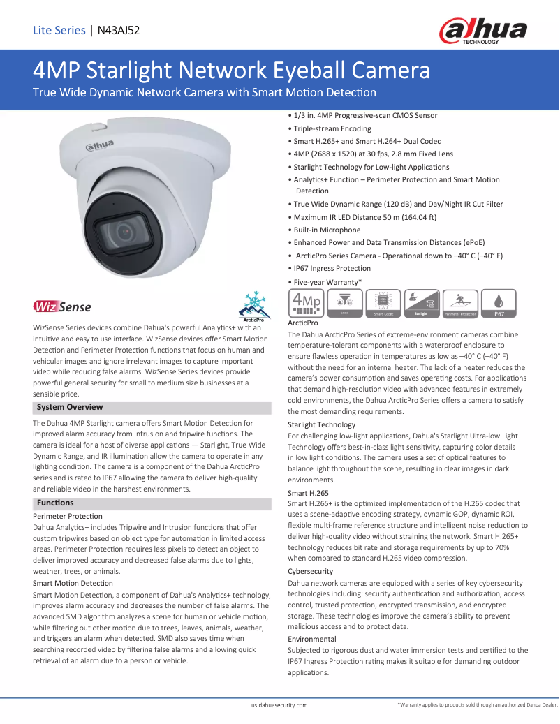 First page image of the manual for N43AJ52