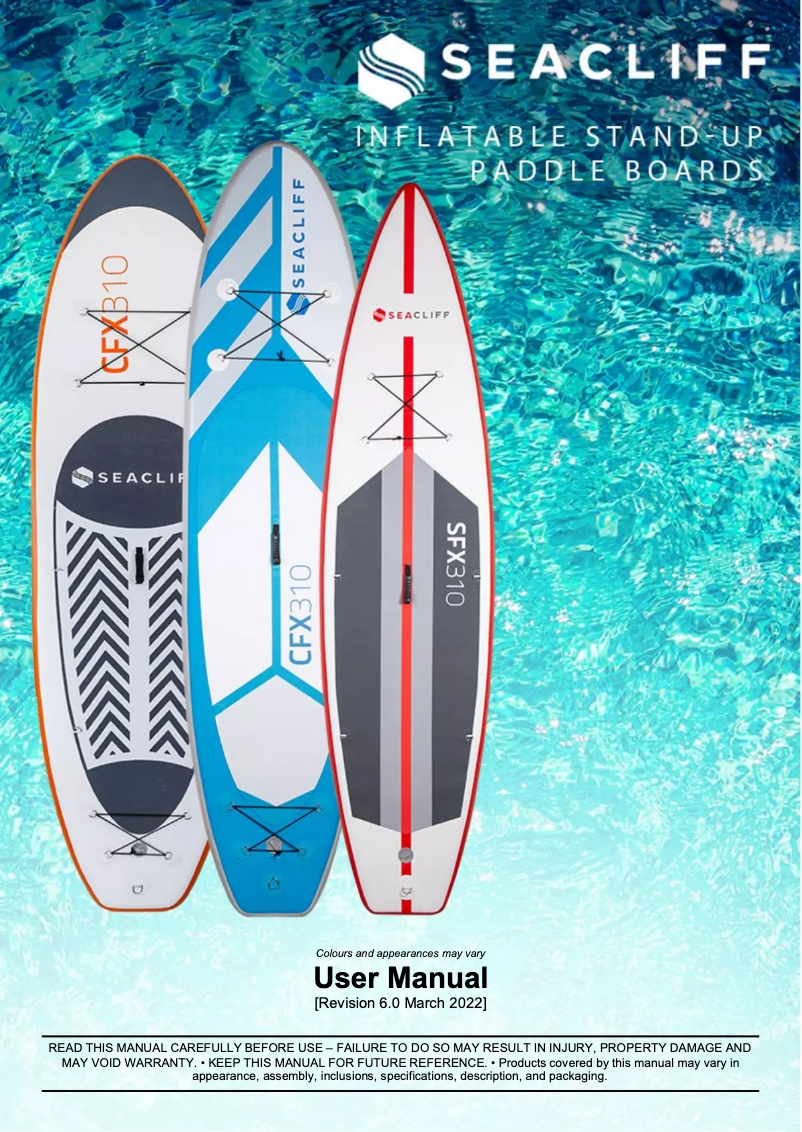 First page image of the manual for GFX305