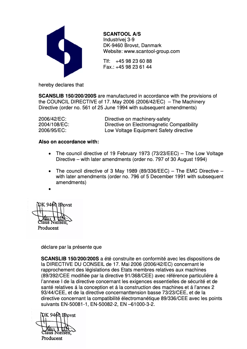 First page image of the manual for 150