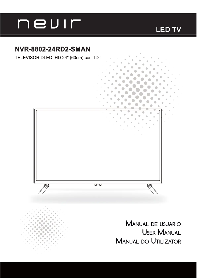 First page image of the manual for NVR-8802-24RD2-SMAN
