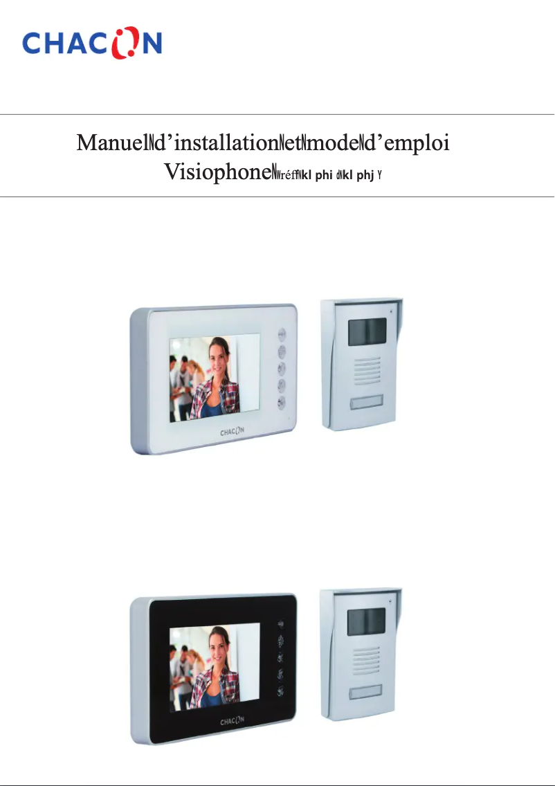 Page 1 of the manual User Manual Chacon 34801