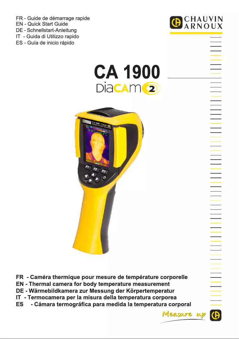 First page image of the manual for C.A 1900