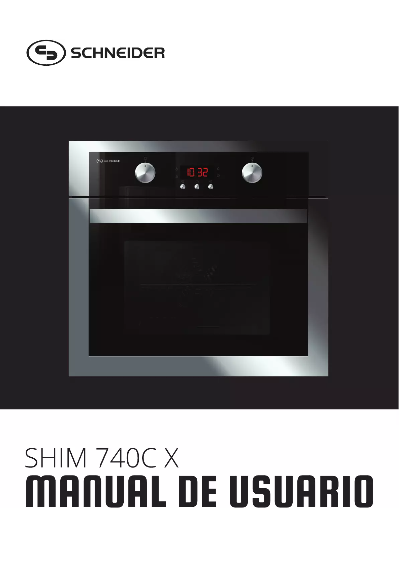 First page image of the manual for SHIM 740C X