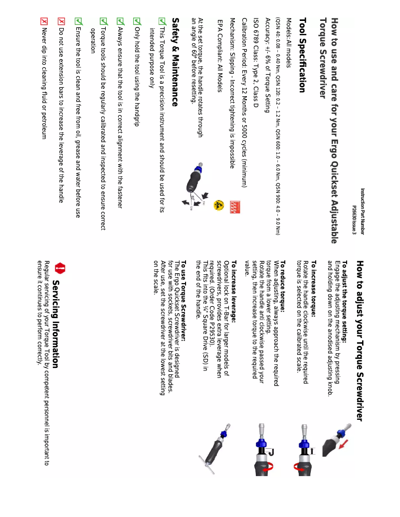 First page image of the manual for QSN 900 FH