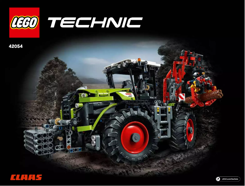 First page image of the manual for Technic CLAAS XERION 5000 TRAC VC